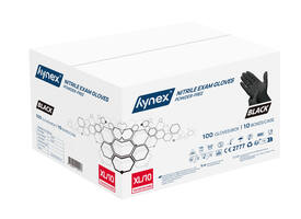 Handschoen Hynex nitril XL zwart 3.5g pak à 100 stuks