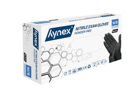 Handschoen Hynex nitril M zwart 3.5g pak à 100 stuks