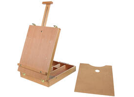 Kist ezel Conda hout 42x33x8.5cm