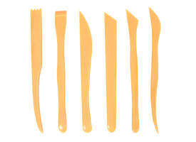 Boetseerspatel Conda set à 6 stuks 20 cm plastic