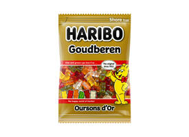 Snoep Haribo Goudbeertjes zak 250gr