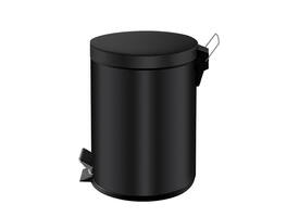 Pedaalemmer Vepa Bins 5 liter zwart