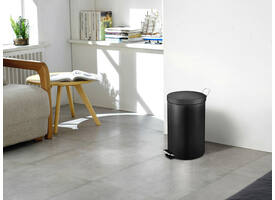 Pedaalemmer Vepa Bins 12 liter zwart