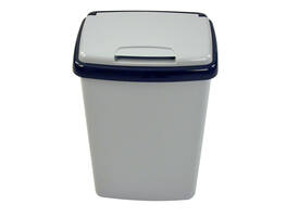 Afvalbak Vepa Bins bekerinzet 5-gaats 50 liter grijs