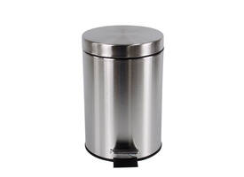 Pedaalemmer BRASQ 12 liter rvs