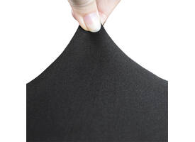 Tafelrok BRASQ voor statafel 80cm zwart