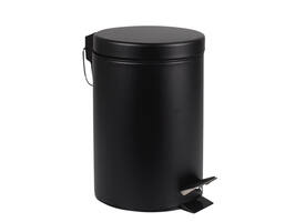 Pedaalemmer BRASQ 20 liter zwart