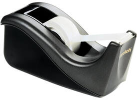Plakbandhouder Scotch C60 zwart + 4 rollen Magic tape 19mmx33m 5 stuks