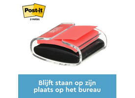Memoblokdispenser 3M tbv Post-it Z-Note 76x76mm transparant + 12 blok Z-notes