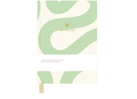 Notitieboek One Line A Day Flow groen/ wit A-Journal
