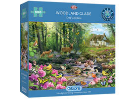 Puzzel Gibsons Woodland Glade 1000 stukjes