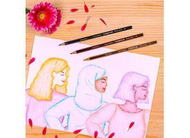 Kleurpotloden Staedtler Noris kleuren People of the World set à 12