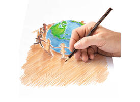 Kleurpotloden Staedtler Noris kleuren People of the World set à 12