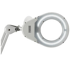 Loeplamp MAUL Viso LED met voet wit