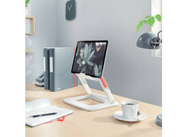 Laptopstandaard Leitz Ergo verstelbare multihoek wit