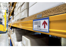 Documenthoes Durable magnetisch 150x67mm blauw 50 stuks