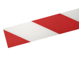 Vloermarkeringstape DURALINE 50mmx30m rood-wit