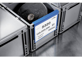 Documenthoes Durable met vouw A5 liggend blauw 50 stuks