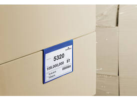 Documenthoes Durable met vouw A5 liggend blauw 50 stuks