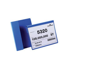 Documenthoes Durable met vouw A5 liggend blauw 50 stuks