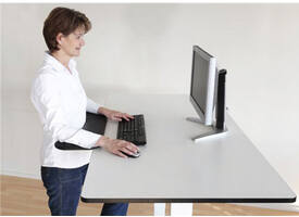 Arm schouderplateau Ergofy vast zwart