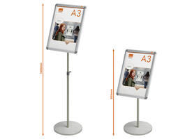 Infostandaard Nobo Essence incl. A3 kliklijst