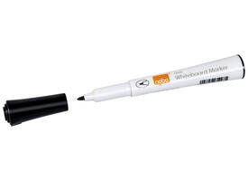Whiteboardmarker Nobo Glide fijn zwart 1mm 4stuks
