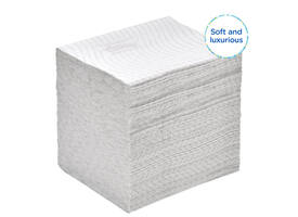 Toiletpapier Kleenex gevouwen 2-laags 110x186mm wit 8408