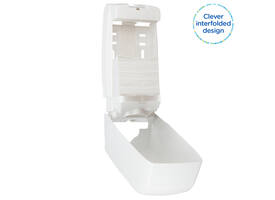 Toiletpapier Kleenex gevouwen 2-laags 110x186mm wit 8408