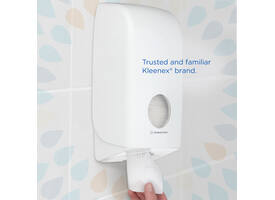 Toiletpapier Kleenex gevouwen 2-laags 110x186mm wit 8408