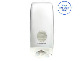 Toiletpapierdispenser Kimberly Clark Aquarius gevouwen wit 6946
