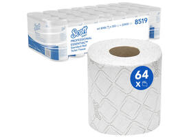 Toiletpapier Scott Essential 2-laags 350 vel wit 8519
