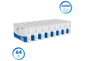Toiletpapier Scott Essential 2-laags 350 vel wit 8519