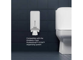 Toiletpapier Scott Control gevouwen 2-laags 110x186mm wit 8508
