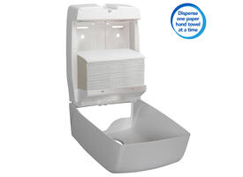 Handdoek Scott Essential i-vouw 1-laags 200x318mm 15x240 vel wit 6669