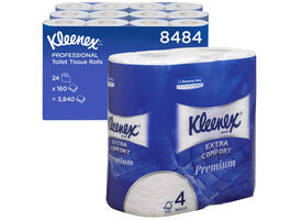 Toiletpapier Kleenex 4-laags 160 vel wit 8484