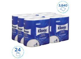 Toiletpapier Kleenex 4-laags 160 vel wit 8484