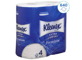 Toiletpapier Kleenex 4-laags 160 vel wit 8484