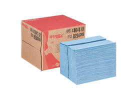 Reinigingsdoek WypAll X80 PowerClean dispenserdoos 1-laags 160 vel blauw 8294