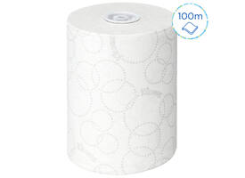 Handdoekrol Kleenex Ultra Slimroll 2-laags 100m wit 6781