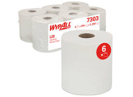 Poetspapier WypAll L20 GeneralClean 2-laags 380 vel wit 7303
