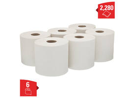 Poetspapier WypAll L20 GeneralClean 2-laags 380 vel wit 7303