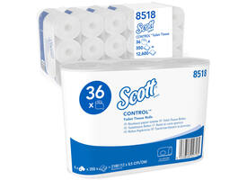 Toiletpapier Scott Control 3-laags 350 vel wit 8518