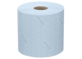 Poetspapier WypAll L10 GeneralClean 1-laags 800 vel blauw 7255