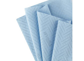 Poetspapier WypAll L10 GeneralClean 1-laags 800 vel blauw 7255