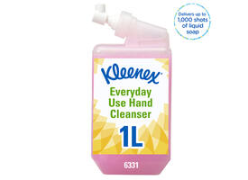 Handzeep Kleenex vloeibaar roze 1000ml 6331