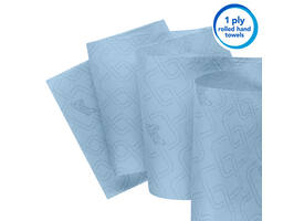Handdoekrol Scott Essential 1-laags 350m blauw 6692