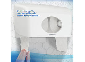 Toiletpapier Scott Essential 2-laags 600 vel wit 8517