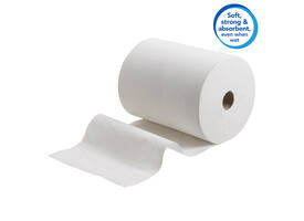 Handdoekrol Scott Control Slimroll 1-laags 165m wit 6657