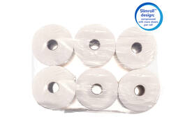 Handdoekrol Scott Control Slimroll 1-laags 165m wit 6657